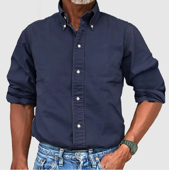 Button-Up-Shirt-Long-Sleeve-Collared-Denim-Shirt-Mens-Clothing-Men-Shirt-Chaps-London-Dark-Blue-S-Chaps-London-6_600x600.png