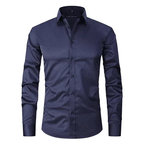 Dress-Shirt-Mens-Non-Iron-Long-Sleeve-Mens-long-sleeve-top-Chaps-London-Navy-Blue-S-Chaps-London-5_600x600.jpg