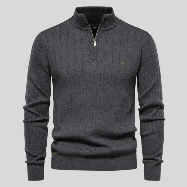 Half-zip-Sweater-Long-sleeves-High-collar-Knitted-sweater-Mens-sweater-Chaps-London-Dark-Gray-S-Chaps-London-2_600x600.jpg