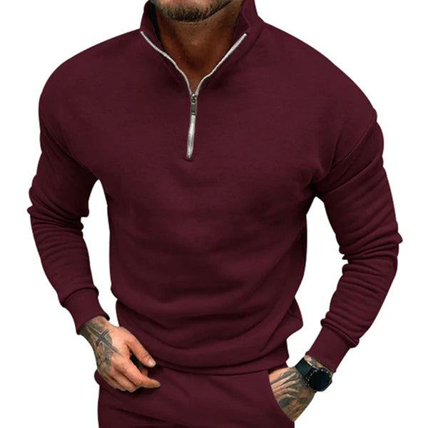 Polo-Jumper-Mens-Quarter-Zip-Long-Sleeve-Sweaters-Chaps-London-Burgundy-S-Chaps-London-7_600x600.jpg